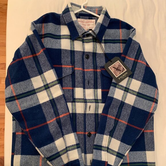 FILSON 100% Wool Jac Shirt - Picture 1 of 5